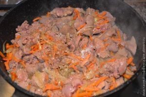 печень тушеная рецепт