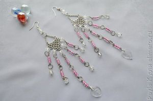 Сережки своими руками