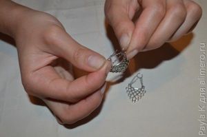 Сережки своими руками