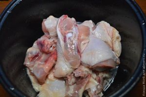 курица с апельсинами