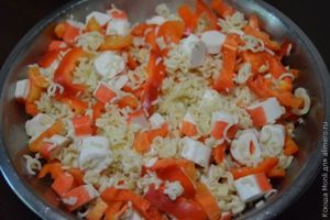 салат с крабовыми палочками