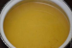каша с яблоками
