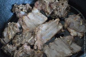 дикая коза тушенная