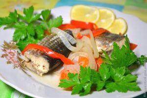 кефаль по-гречески