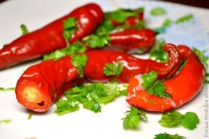 маринованный горький перец