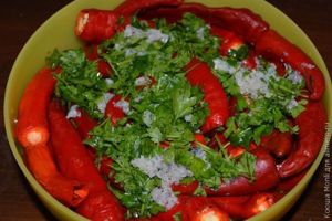маринованный горький перец