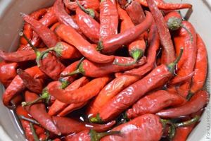 маринованный горький перец