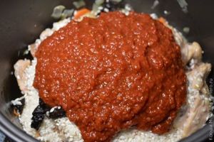 плов с инжиром и черносливом