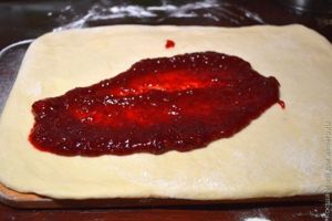 клубничные булочки
