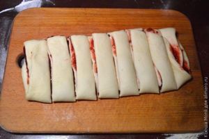 клубничные булочки