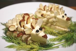 сырные ежики