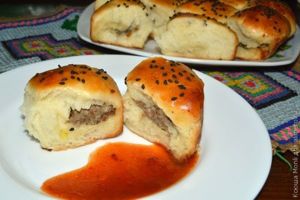 пирожки с мясом