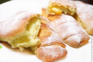 булочки с заварным кремом