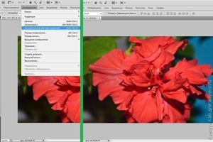 базовая обработка фото Photoshop