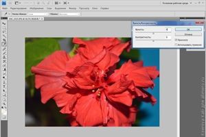 базовая обработка фото Photoshop