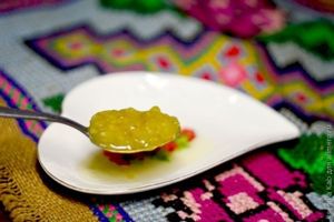 коричневый рис с цитрусами