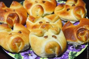 булочки поросята