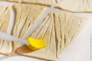 сахарные рогалики с корицей