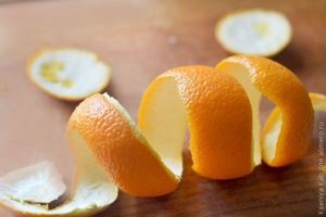 апельсиновые корки рецепт