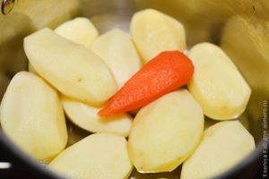 рыбный суп со сметаной и сыром