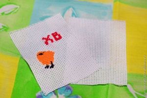 пасхальный яйца с вышивкой