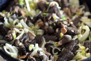 жареные сморчки рецепт