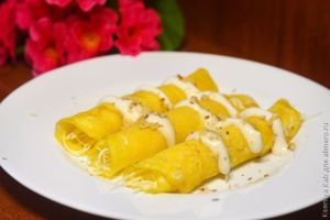 блинчики с начинкой