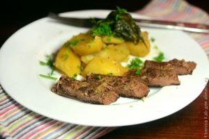 картошка с мясом