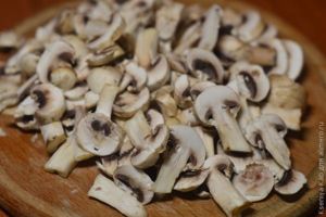 плавленый сыр с грибами