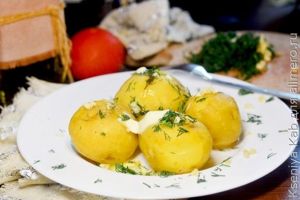 молодая картошка