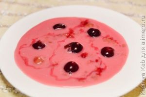 вишневый суп