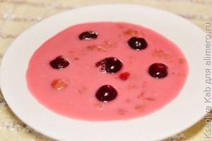 вишневый суп