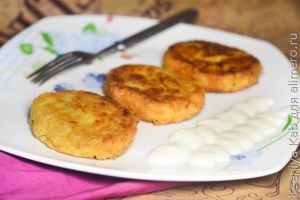 картофельные котлеты