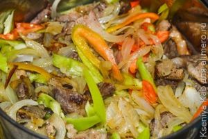 перец с мясом