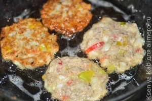 рыбные оладьи