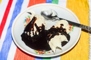 блины с фруктами