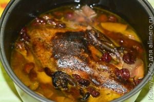 фаршированная утка