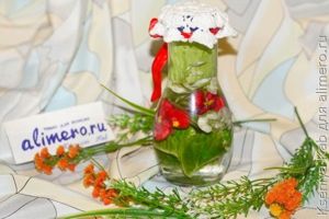 цветы в глицерине