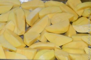 курица с картошкой