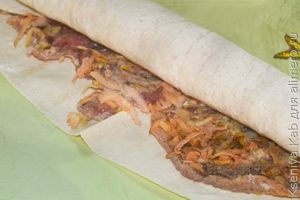 мясной рулет