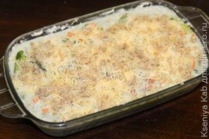 горбуша с рисом