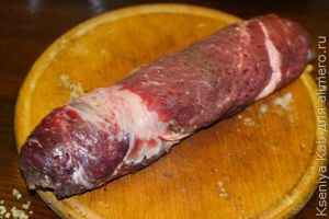 мясной рулет