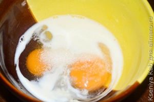 тыквенная каша с галушками