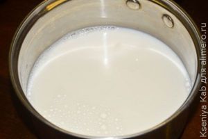 тыквенная каша с галушками