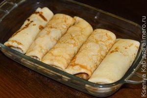 блины с начинкой
