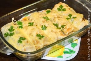 блины с начинкой