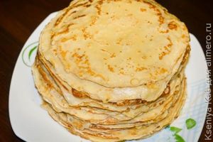 блины с начинкой