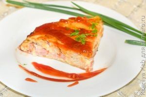пирог на сковороде