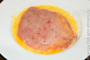 шницель из свинины
