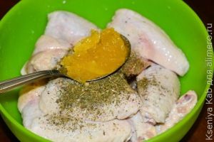 куриные крылышки